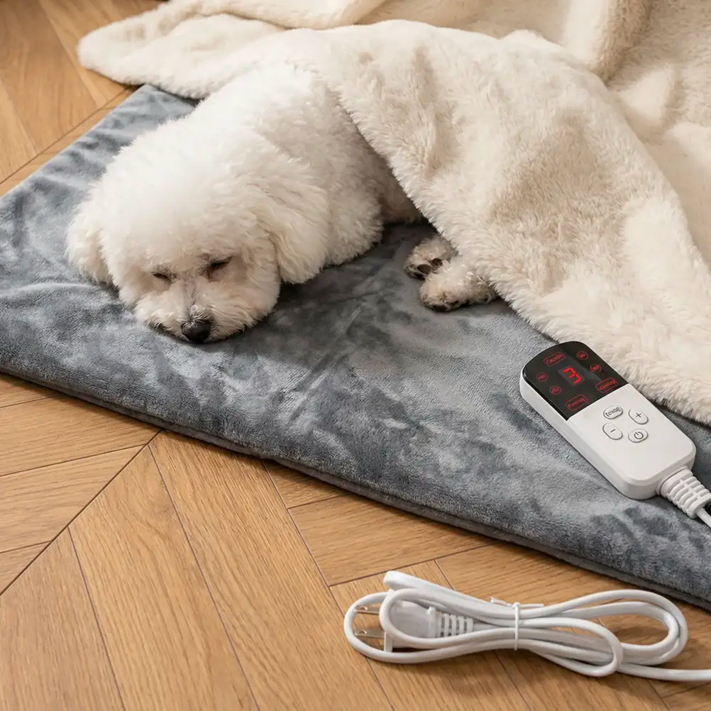 Dog Heating Pad | Chew-Proof Safety & Adjustable Warmth for All Breeds